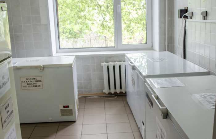 Кімната для карантинізації плазми